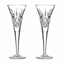 Load image into Gallery viewer, Lismore S/2 Toasting Flutes
