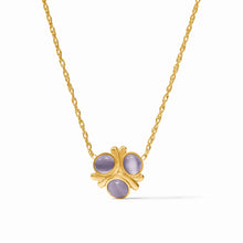 Load image into Gallery viewer, Blue Cat's Eye Cobblestone Delicate Necklace

