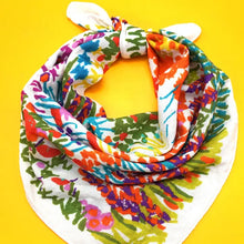 Load image into Gallery viewer, Cotton Floral Print Silky Scarf

