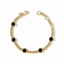 Load image into Gallery viewer, Dolce Delicate Iridescent Obsidian Black Bracelet
