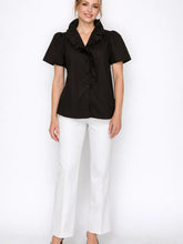 Load image into Gallery viewer, Elegant Ruffle Collar Blouse
