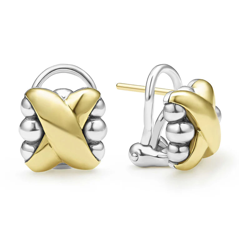 SS 18K Embrace 11MM X Omega Cli-Earring