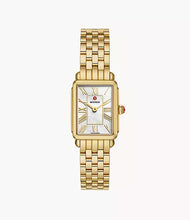Load image into Gallery viewer, Deco Park 18K Gold-Plated Watch
