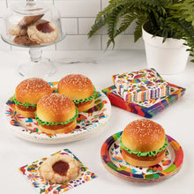 Load image into Gallery viewer, Joyful Otomi Dinner Plates
