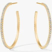 Load image into Gallery viewer, Peridot Green Windsor Hoop
