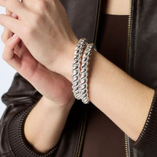 Load image into Gallery viewer, Silver Ravello Bangle
