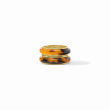 Load image into Gallery viewer, Tortoiseshell Carnaby Duet Ring
