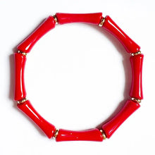 Load image into Gallery viewer, Bamboo Acrylic Bracletes

