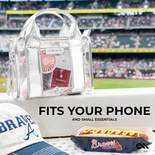 Load image into Gallery viewer, Case-Mate Silver Chrome Clear Stadium Bag

