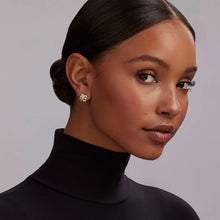 Load image into Gallery viewer, SS 18K Embrace 11MM X Omega Cli-Earring
