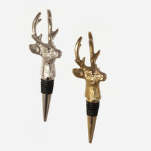 Load image into Gallery viewer, Stag Head Bottle Stopper
