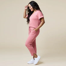 Load image into Gallery viewer, Copper Rose Pure Dream V-Neck Lounge Set
