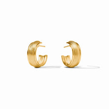 Load image into Gallery viewer, Gold Cobblestone Hoop
