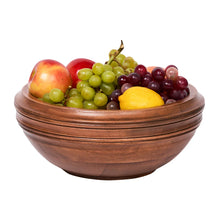Load image into Gallery viewer, Bilbao Wood 12" Serving Bowl
