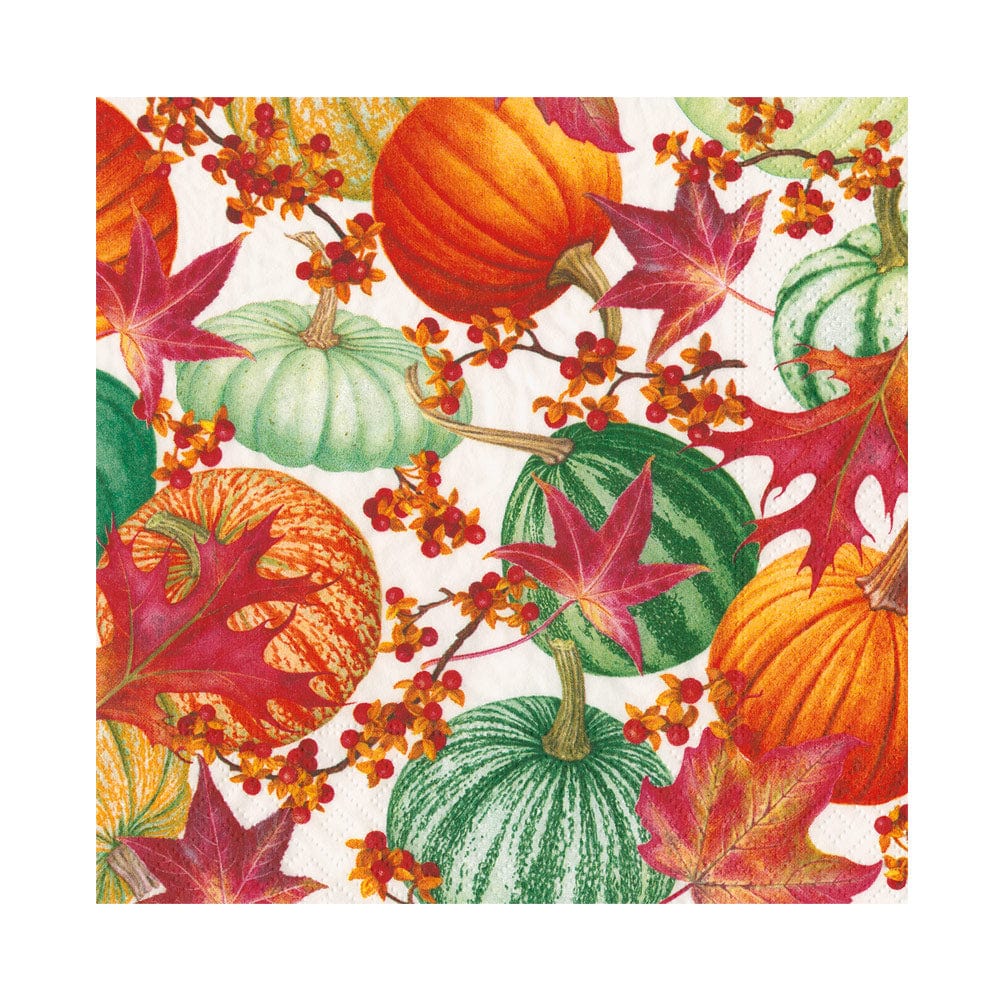 Gourds & Leaves Luncheon Napkin