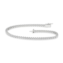 Load image into Gallery viewer, 14K WG Tennis Bracelet 5ctw
