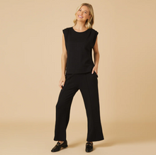 Load image into Gallery viewer, DreamTech Pleated Shoulder Tank with Cropped Pant
