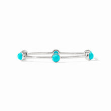 Load image into Gallery viewer, Turquoise Blue Milano Luxe Bangle
