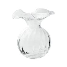 Load image into Gallery viewer, Hibiscus Small Clear Vase

