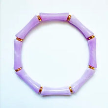 Load image into Gallery viewer, Bamboo Acrylic Bracletes
