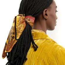 Load image into Gallery viewer, Amber Palace Ocre Mini Scarf
