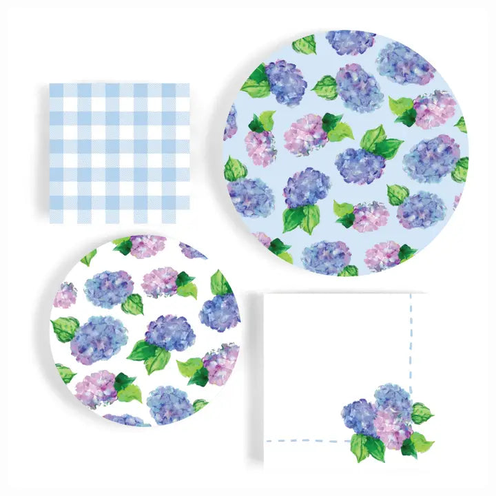 Happy Hydrangeas Cocktail Napkin