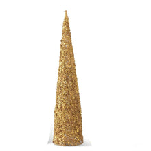 Load image into Gallery viewer, Medium Gold Wire Lace Cone Tree
