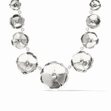 Load image into Gallery viewer, Silver Bloom Statement Necklace
