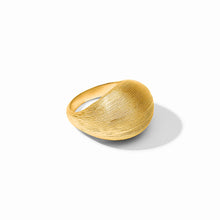 Load image into Gallery viewer, Gold Cobblestone Bombe Ring
