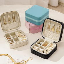 Load image into Gallery viewer, Macaron Solid Color Jewelry Storage Box
