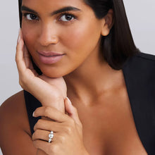 Load image into Gallery viewer, Caviar Bubbly  Silver Beaded Ring
