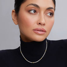 Load image into Gallery viewer, 18K Gold Station Necklace
