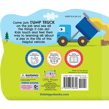 Load image into Gallery viewer, A Big Day for Dump Truck Book
