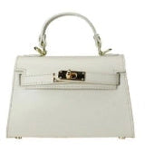 Melb Italian Leather Elegant Structured Handbag