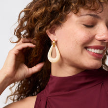 Load image into Gallery viewer, Tortoise Carnaby Doorknocker Earrings
