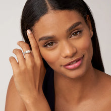Load image into Gallery viewer, Wht Cav Sm Dia Link Ring

