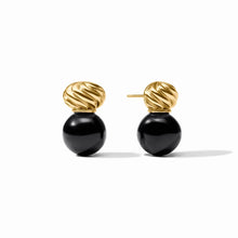 Load image into Gallery viewer, Ravello Obsidian Black Midi Earrings
