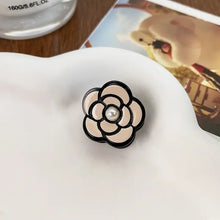 Load image into Gallery viewer, Hepburn Style Camellia Mini Hair Clips
