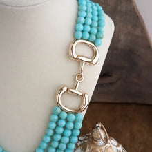 Load image into Gallery viewer, Multi-Strand Turquoise Necklace
