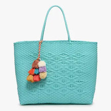 Load image into Gallery viewer, Allie Arrow XL Woven Tote
