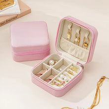 Load image into Gallery viewer, Macaron Solid Color Jewelry Storage Box
