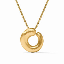 Load image into Gallery viewer, Gold Solara Spiral Pendant Necklace

