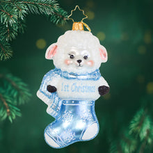 Load image into Gallery viewer, A Snowy Blue First Christmas
