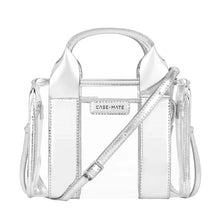 Load image into Gallery viewer, Case-Mate Silver Chrome Clear Stadium Bag
