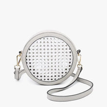 Load image into Gallery viewer, Francis Rattan Circular Crossbody
