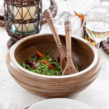 Load image into Gallery viewer, Bilbao Wood Salad Servers
