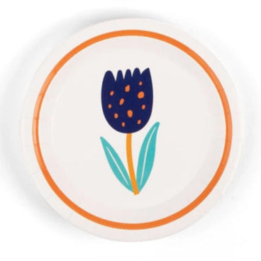 Bold Botanicals Dessert Plates