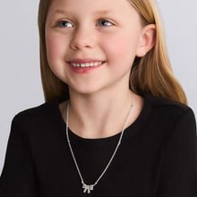 Load image into Gallery viewer, LAGOS Sterling Silver Child's First Caviar Bow Necklace
