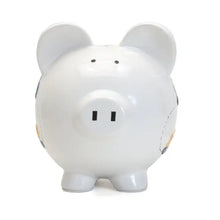 Load image into Gallery viewer, White Construction Piggy Bank
