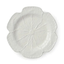 Load image into Gallery viewer, Le Jardin White Cabbage 3-D Round Platter
